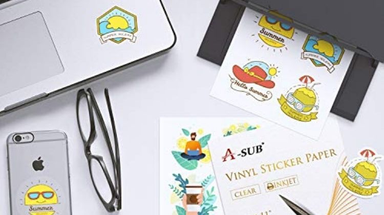 How To Print On Clear Sticker Paper