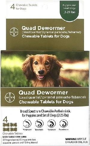 Bayer Chewable Quad Dewormer