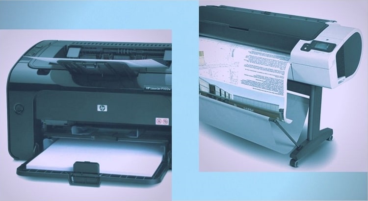 What Is The Difference Between A Plotter & A Format Printer?